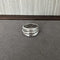 Sculpted Flow 925 Sterling Silver Statement Ring - Silver - floysun
