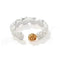 Sculpted Rose Garland Adjustable Ring - floysun