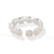 Sculpted Rose Garland Adjustable Ring - floysun