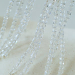 Sculptural Mirror Silver Conch Long Tassel Earrings - floysun