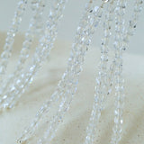Sculptural Mirror Silver Conch Long Tassel Earrings - floysun