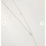 Sculptural Multi-Star Y-Drop Long Necklace - floysun