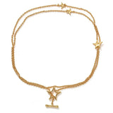Sculptural Multi-Star Y-Drop Long Necklace - floysun