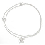 Sculptural Multi-Star Y-Drop Long Necklace - floysun