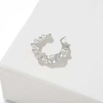 Sculptural Ruffle Ear Cuff Single - floysun