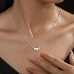 Sculptural Ruffle Pendant Necklace - floysun