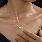 Sculptural Ruffle Pendant Necklace - floysun
