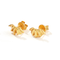 Sculptural Ruffle Stud Earrings - floysun
