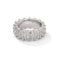 Sculptural Woven Lattice Wide Band Ring - floysun