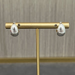 Shell Pattern Metallic Hoop Earrings - floysun