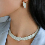 Shining Galaxy Waterfall Short Tassels Earrings - floysun