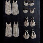 Shining Galaxy Waterfall Short Tassels Earrings - floysun
