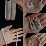 Shining Galaxy Waterfall Tassel Silver Bracelet - floysun