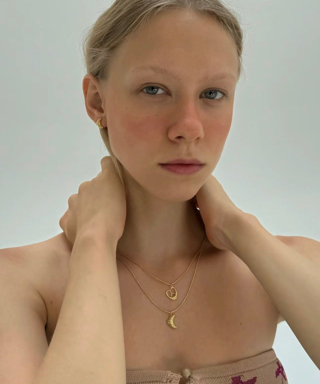 Simple Alkaline Water Bread Pendant Necklace - floysun