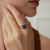 Simple Lapis Lazuli Ring - floysun
