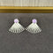 Single Fan - shaped Natural Stone Earrings - floysun