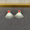 Single Fan - shaped Natural Stone Earrings - floysun