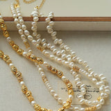 Single Lava Pearl Necklace - floysun