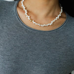 Single Lava Pearl Necklace - floysun