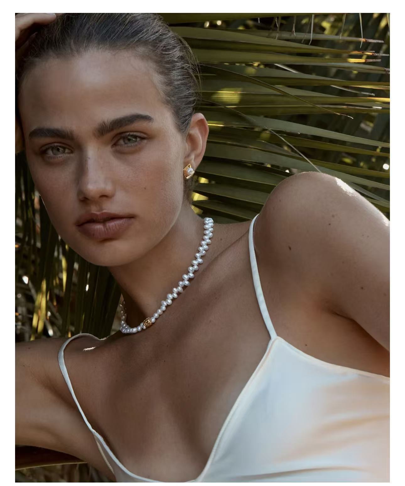 Single Lava Pearl Necklace - floysun