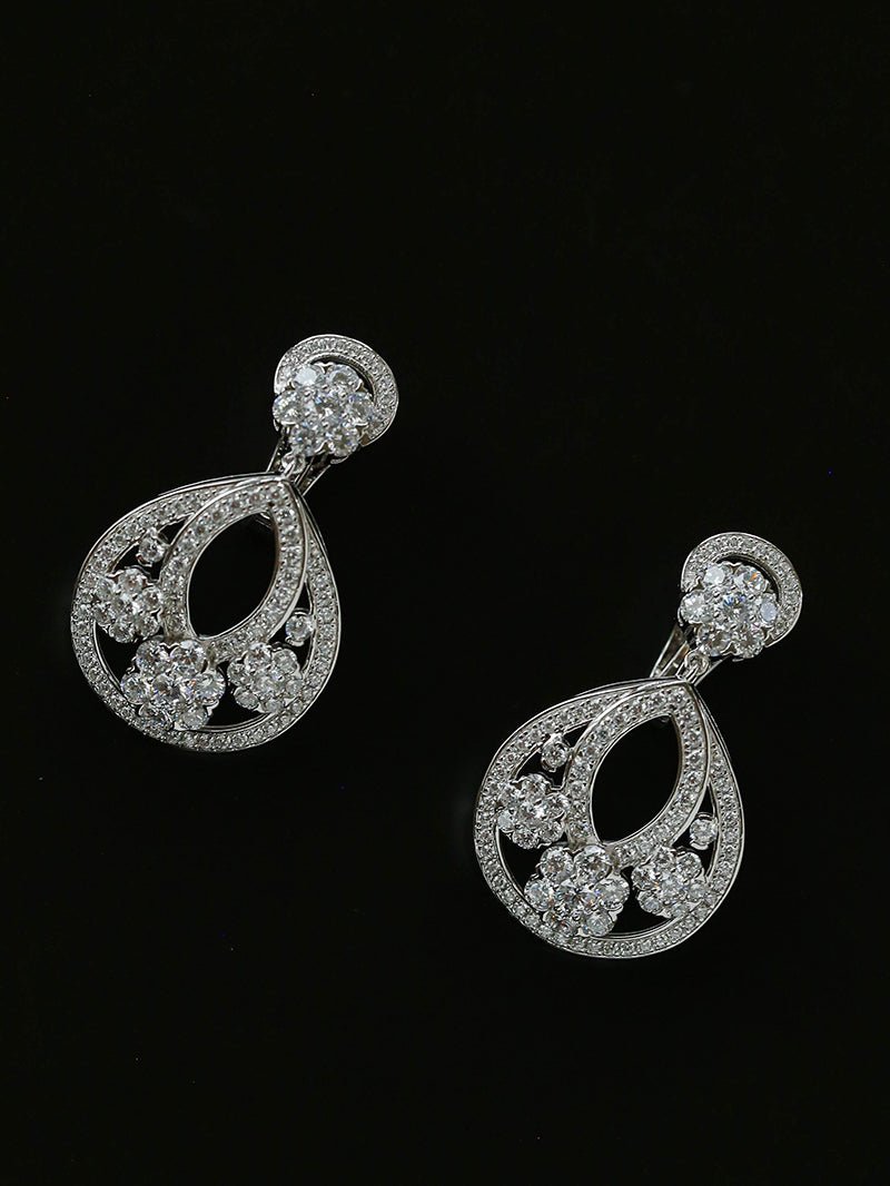 Snowflake Drop Earrings - floysun