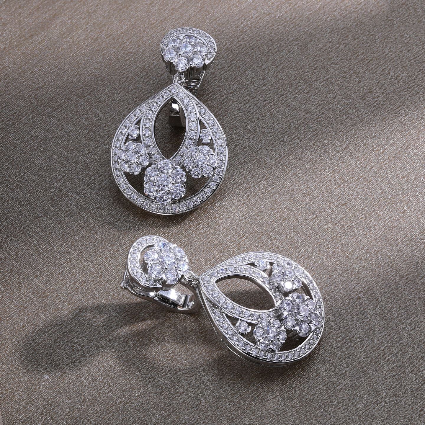 Snowflake Drop Earrings - floysun