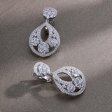 Snowflake Drop Earrings - floysun