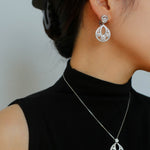 Snowflake Drop Earrings - floysun