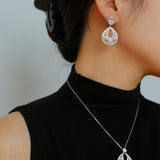 Snowflake Drop Earrings - floysun