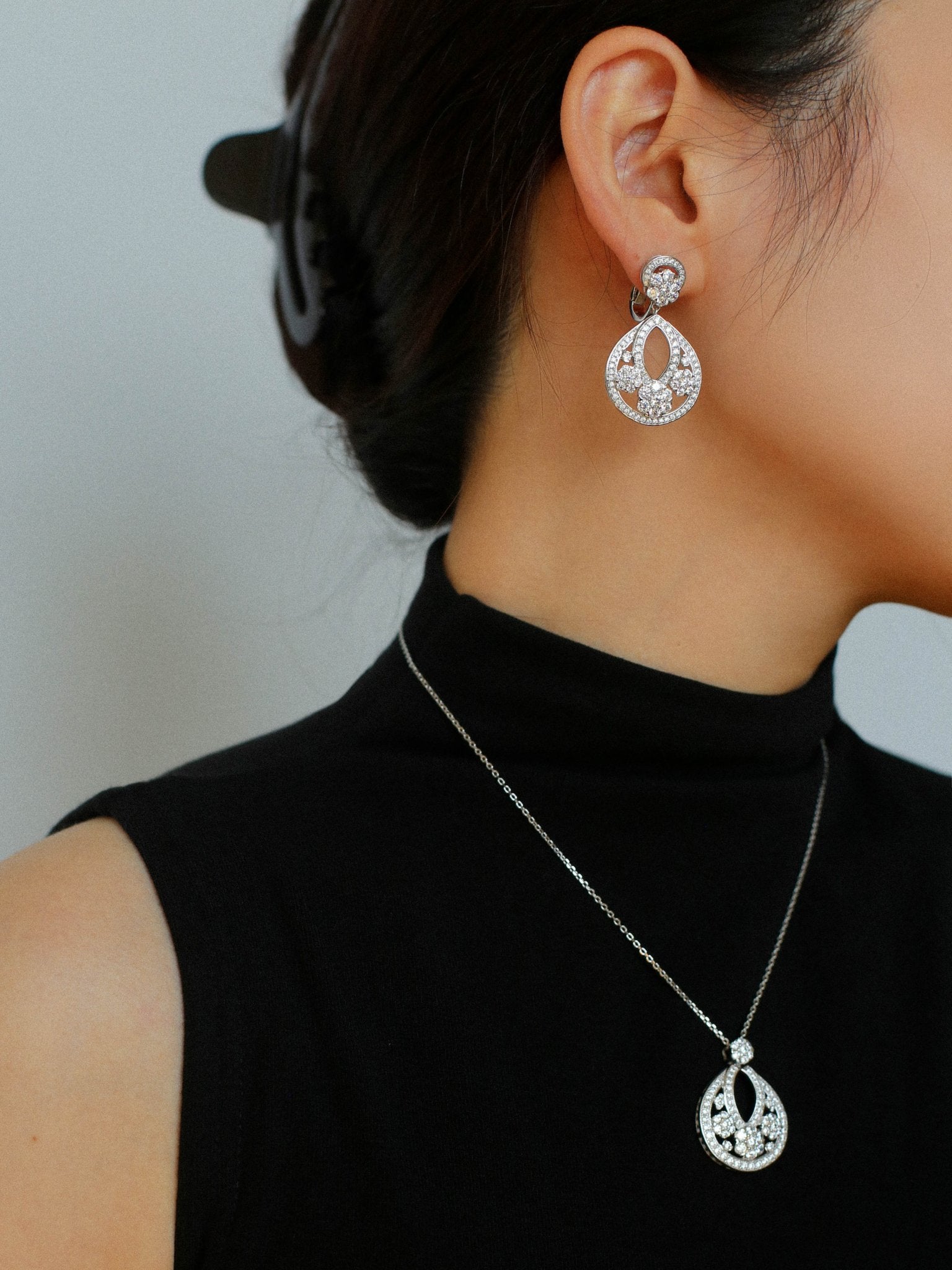 Snowflake Drop Earrings - floysun