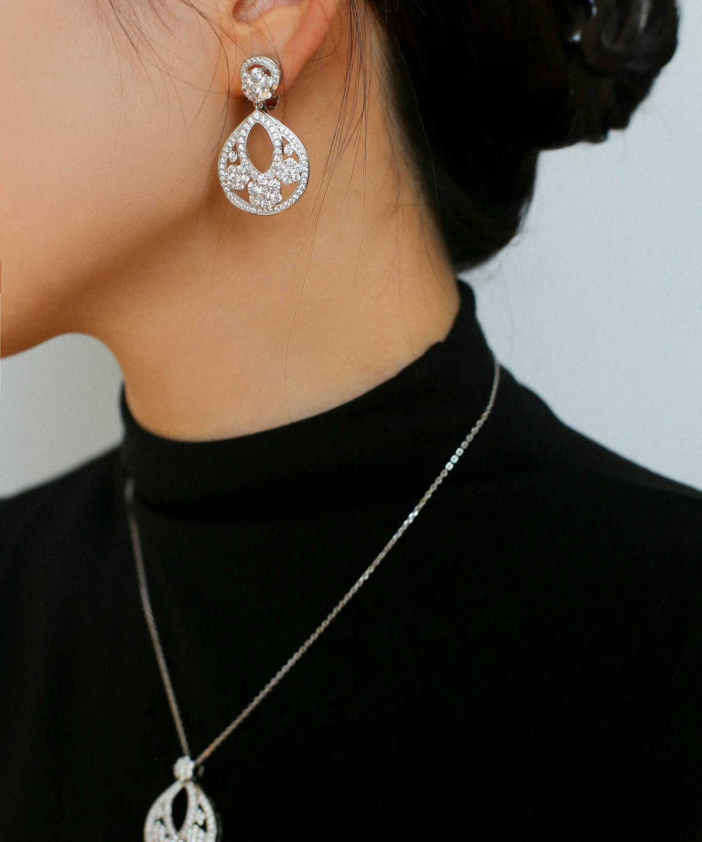 Snowflake Drop Earrings - floysun