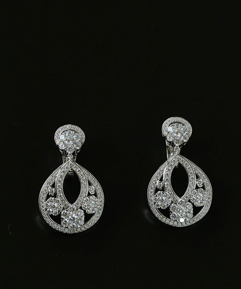 Snowflake Drop Earrings - floysun