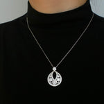Snowflake Sterling Silver Necklace - floysun