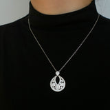 Snowflake Sterling Silver Necklace - floysun