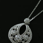Snowflake Sterling Silver Necklace - floysun