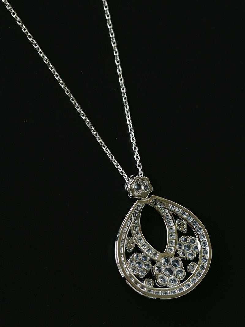 Snowflake Sterling Silver Necklace - floysun