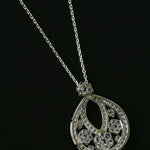 Snowflake Sterling Silver Necklace - floysun