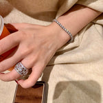 Snowflake Sterling Silver Ring - floysun