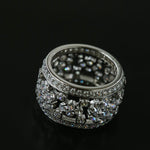 Snowflake Sterling Silver Ring - floysun