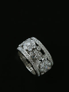 Snowflake Sterling Silver Ring - floysun