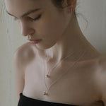 Solid 925 Sterling Silver Smooth Teardrop Pendant Necklace - floysun