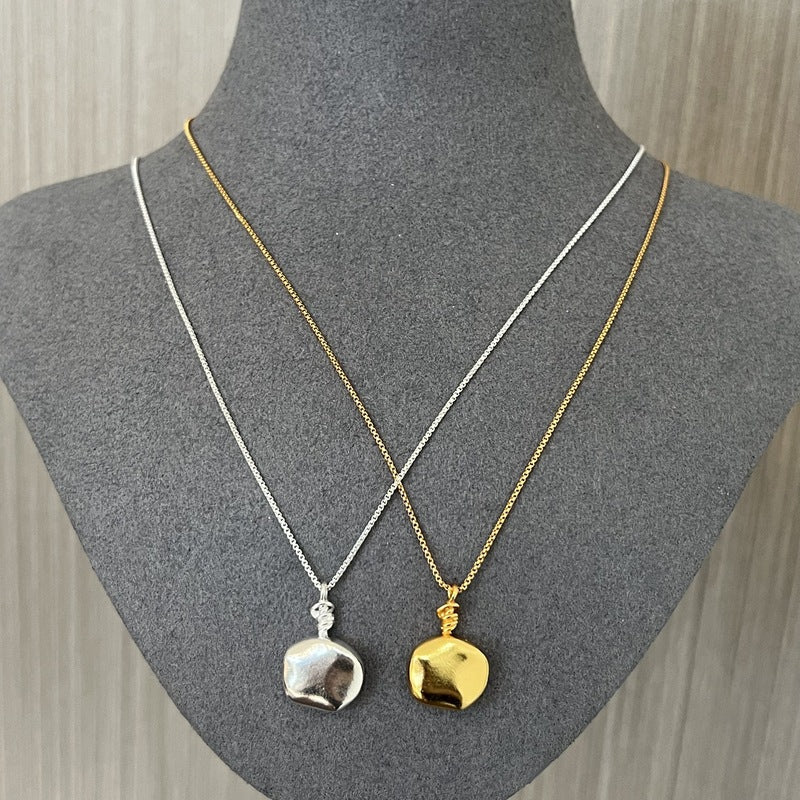 Solid Morandi Bottle Pendant Necklace - floysun