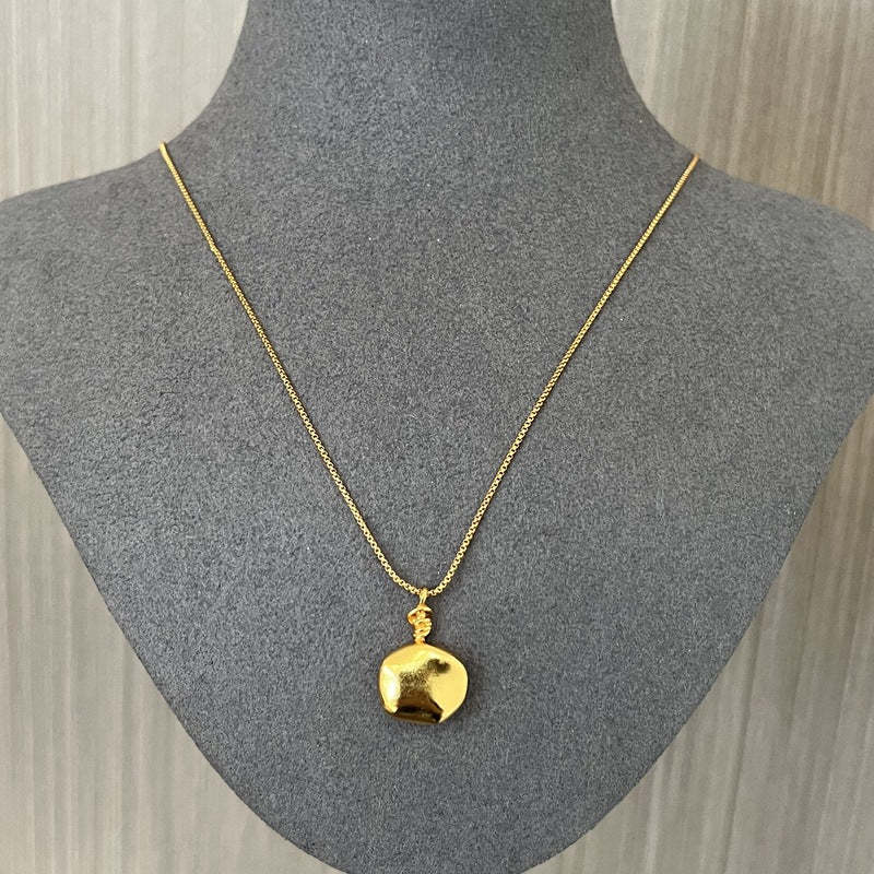 Solid Morandi Bottle Pendant Necklace - floysun