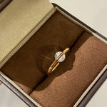 Spinning Star UFO Ring – 1ct Lab Diamond Brilliance - floysun