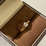 Spinning Star UFO Ring – 1ct Lab Diamond Brilliance - floysun