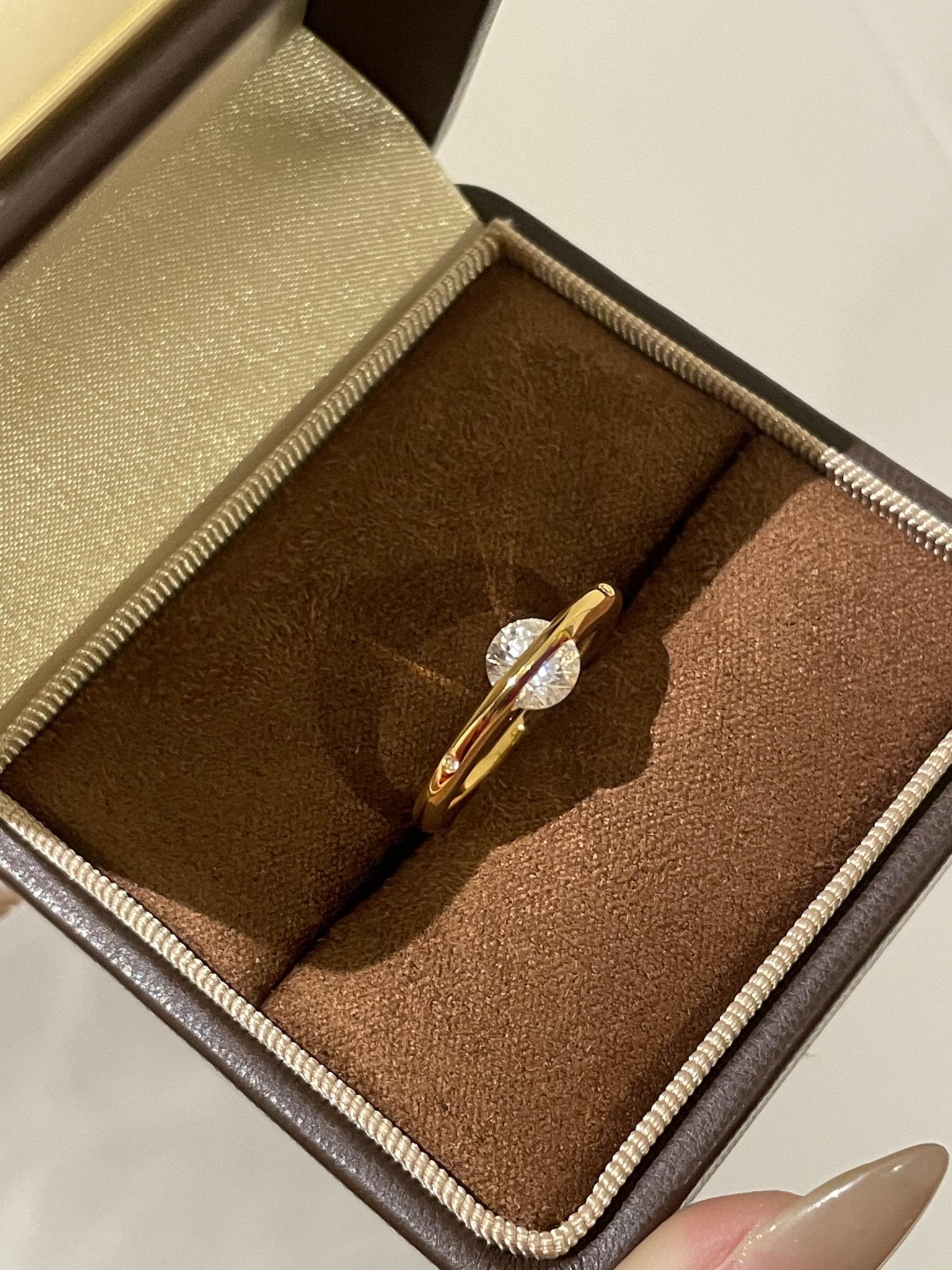 Spinning Star UFO Ring – 1ct Lab Diamond Brilliance - floysun