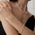 Spliced Irregular Pearl Bracelet - floysun