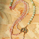 Spring Bird Gemstone Necklace | Detachable Layered Collar Necklace - floysun