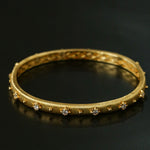 Star - Embellished Narrow Cuff Bracelet - floysun
