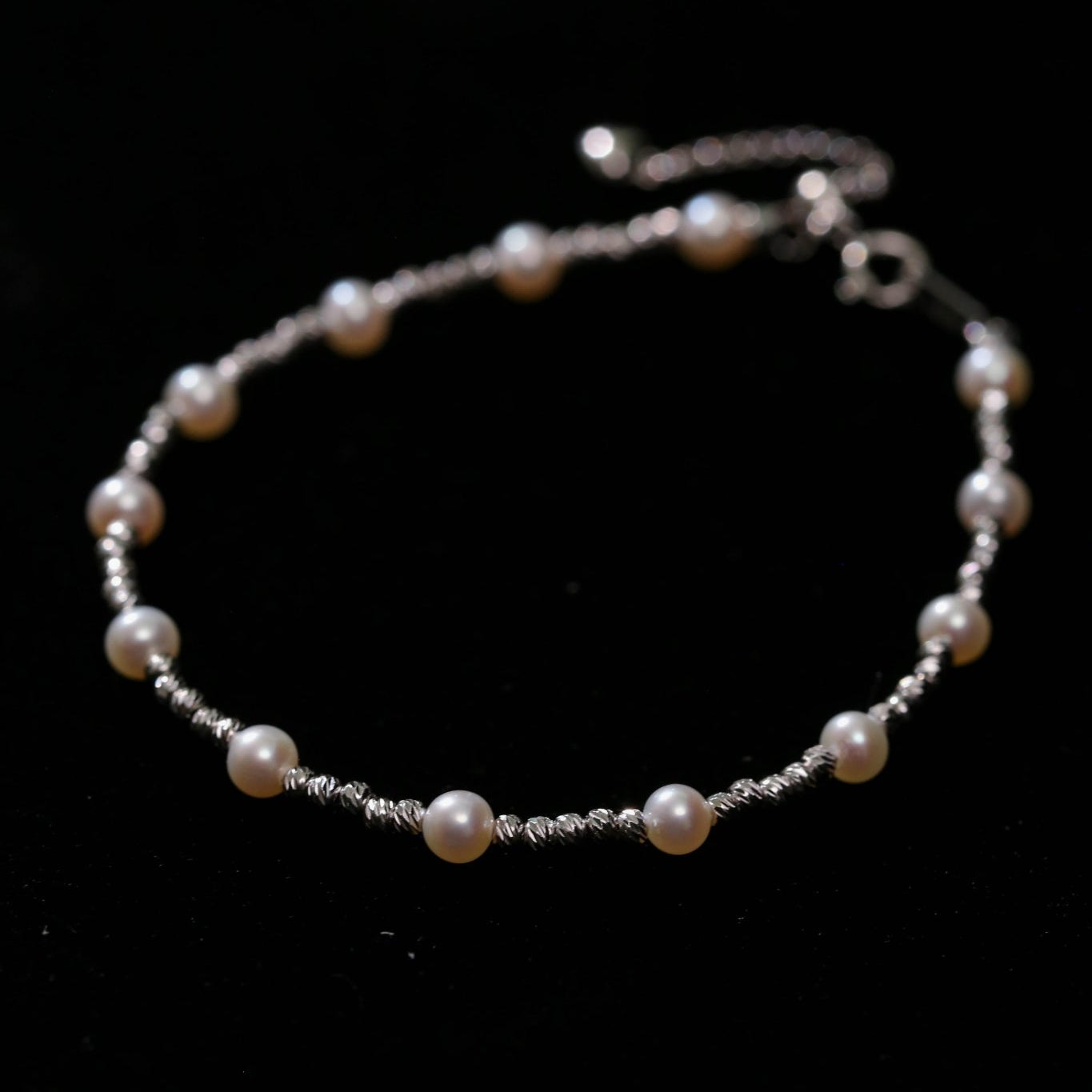 Starlit Gleam AK Pearl Bracelet - floysun